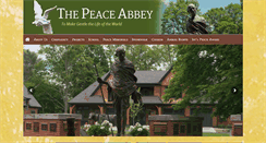 Desktop Screenshot of peaceabbey.org